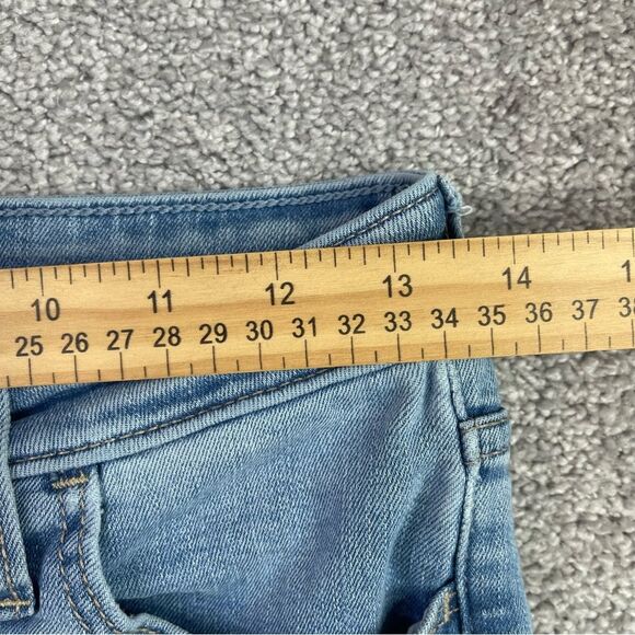 Hollister Jeans Women's 28 Blue Flare High Rise Light Wash Soft Stretch - Picture 7 of 11